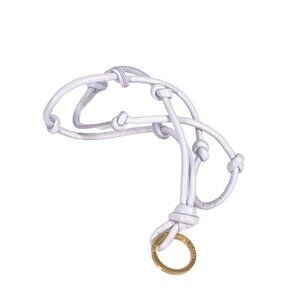BOTTEGA VENETA Necklace logo neck strap Key Holder Bag Charm with Key Ring strap